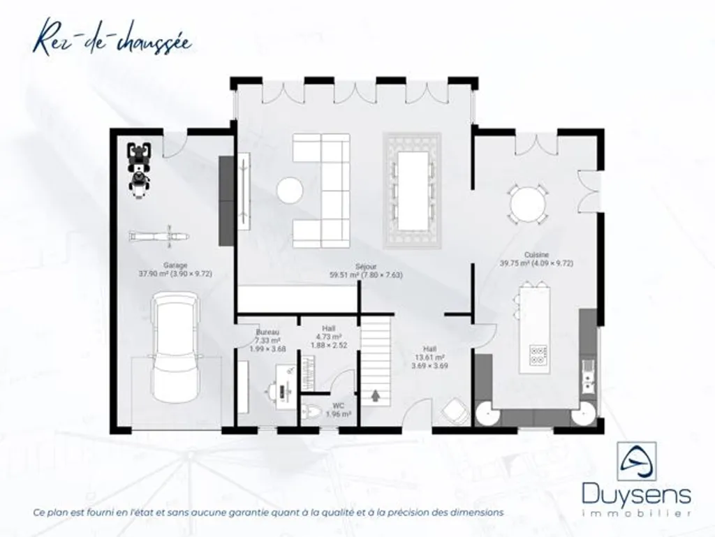 Plaan - Large House with 9 Bedrooms in Oppagne