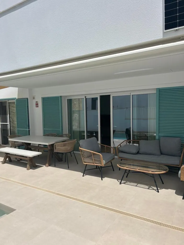 Terrasse - Bungalow with Pool in El Mojón, Pilar de la Horadada