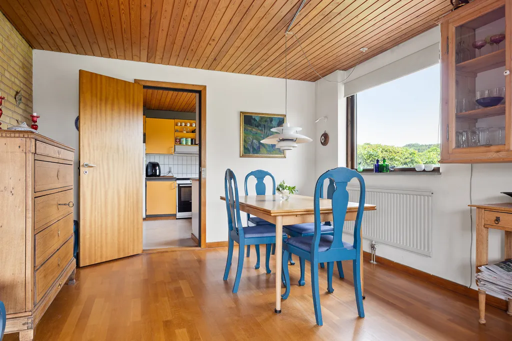 Sala da pranzo - Villa with Lake View in Ravnsnæs