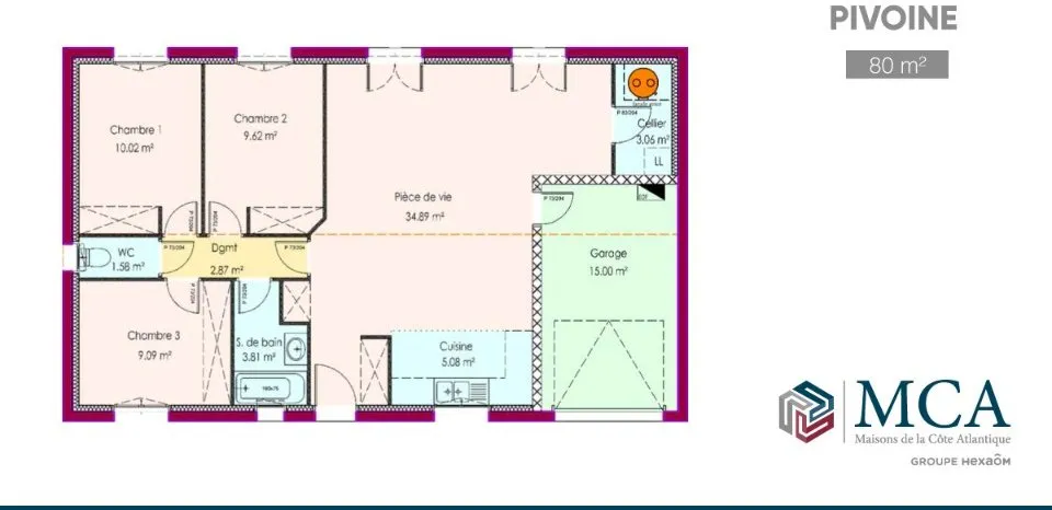 Plaan - New Build House with Garden in Targon