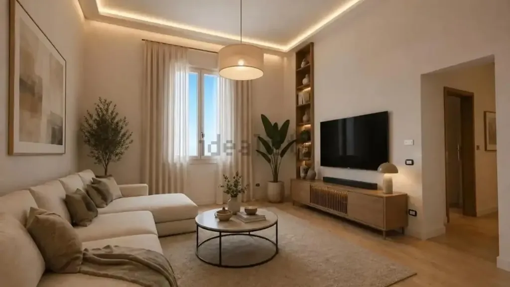 Soggiorno - Luxury Apartment with Liberty Staircase in Empoli