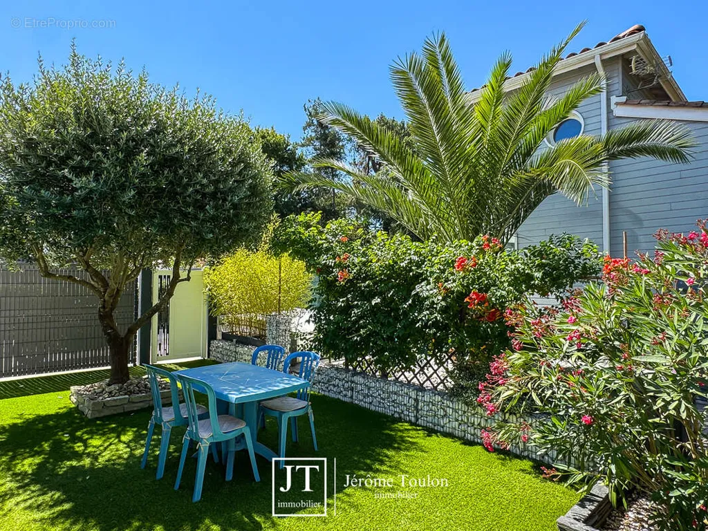 Jardin - Villa Balnéaire avec Piscine à La Tremblade