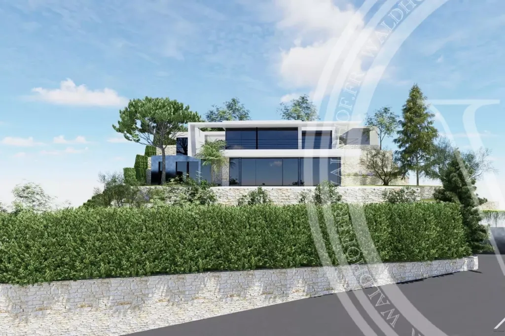 Villa contemporaine avec vue mer à vendre