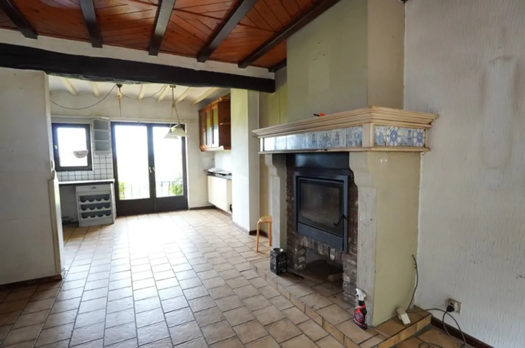 Living Room - Jointive House with Garden in Plombières Moresnet