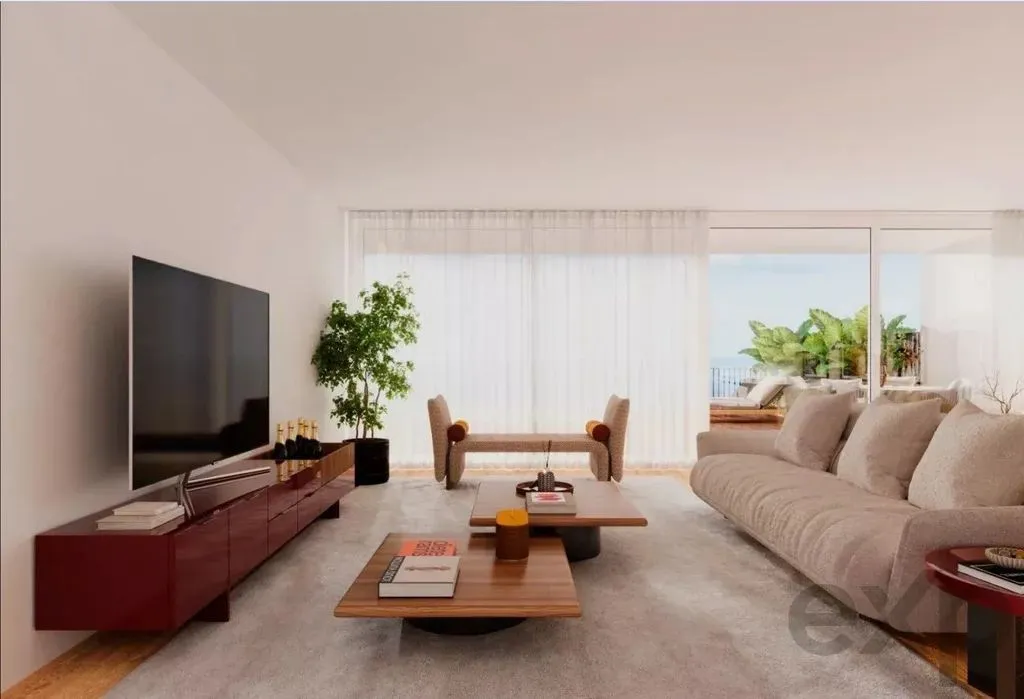 Living Room - Modern Villa with Ocean View in Funchal