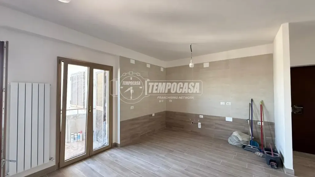 Séjour - Rustic-Style Apartment with Terrace in Quarto