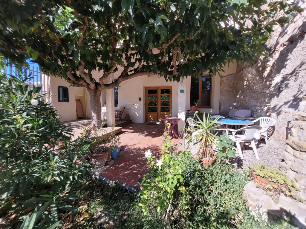 Terrass - Vigneronne House with Garden in Fleury d'Aude