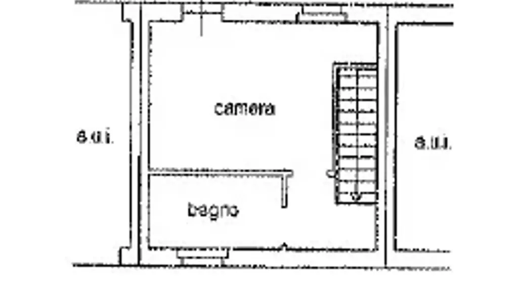 Plan - Restored Apartment with Garden in Legnano