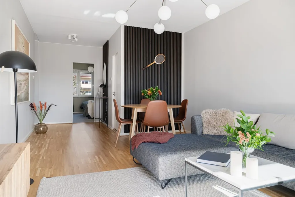 Séjour - Renovated Apartment with Öresund View in Malmö