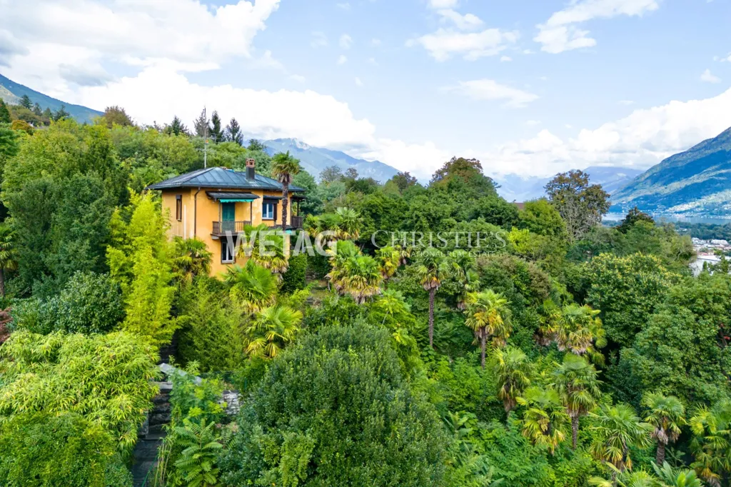 Vista aerea - Lake View Building Plot in Ascona