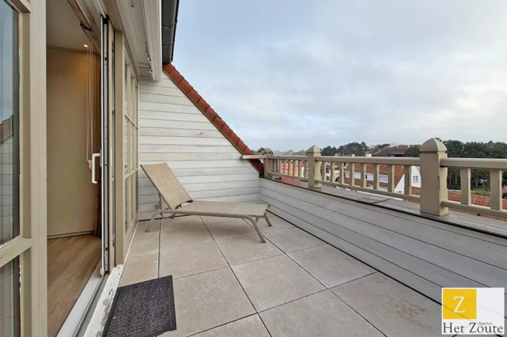 Balcon - Penthouse avec Vue sur le Zoute à Knokke