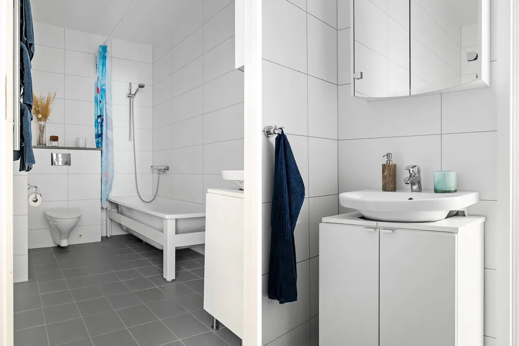 Vannitoad - Open-Plan Apartment with Park Access in Lund