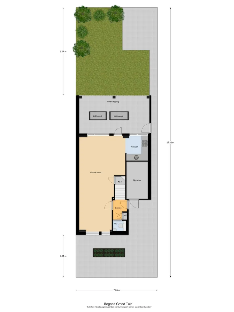 Plaan - Two-Storey House with Garden in Bladel