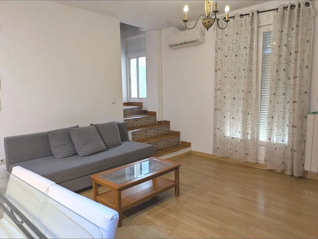 Séjour - Duplex with Balcony and Terrace in San Pablo