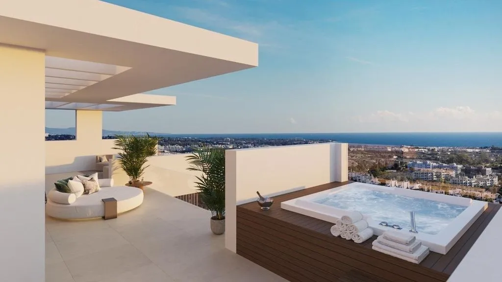 Terrasse - Luxury Villa with Infinity Pool in Málaga