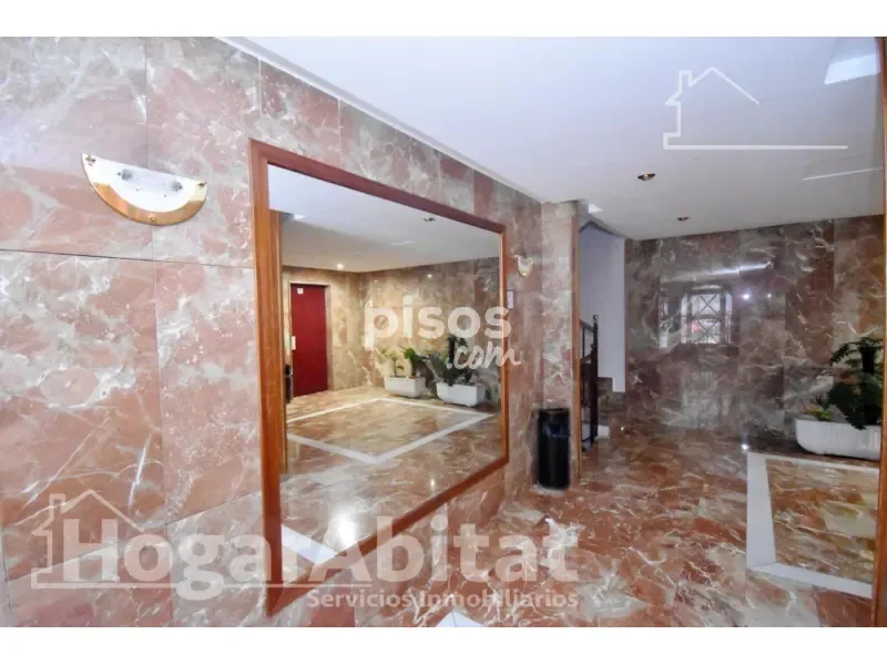 Entrée - Spacious Corner Flat with Garden View in Castellón
