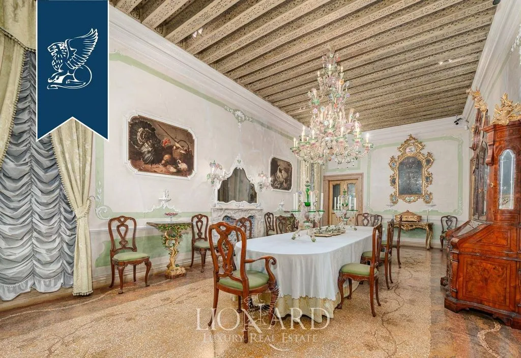 Salle à manger - Luxury Rococo Apartment with Private Garden in Venice