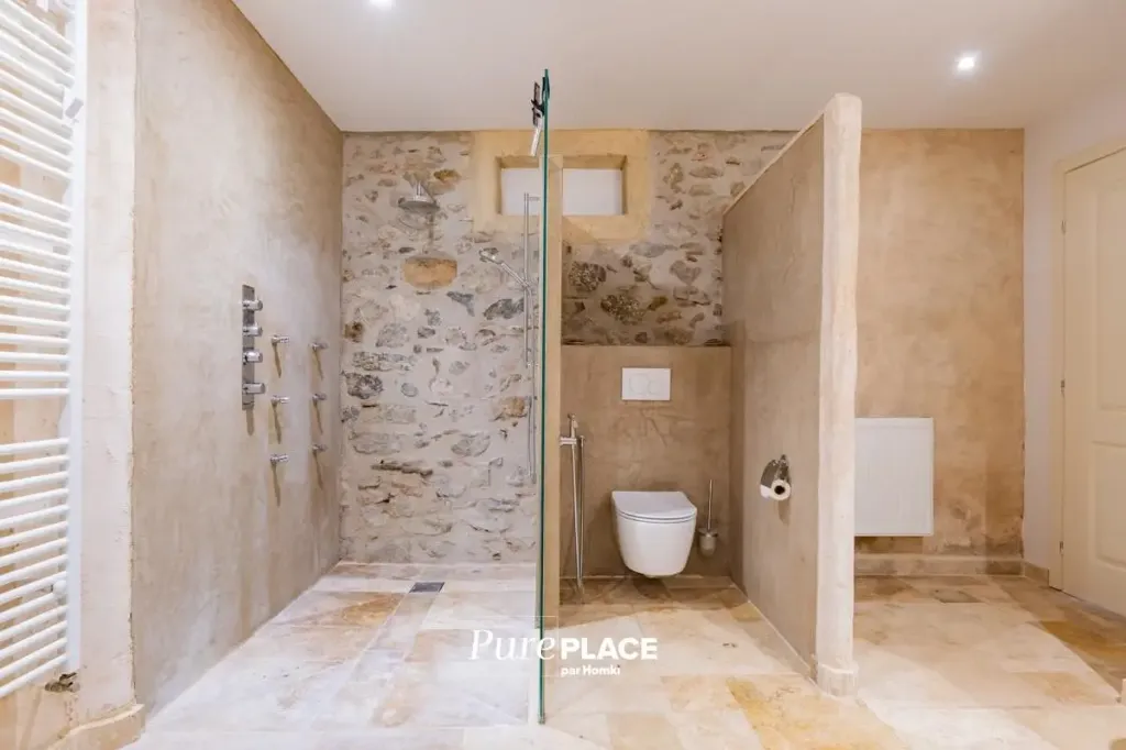 Salles de bain - Maison d'Hôtes de Caractère avec Piscine à Félines-Termenès