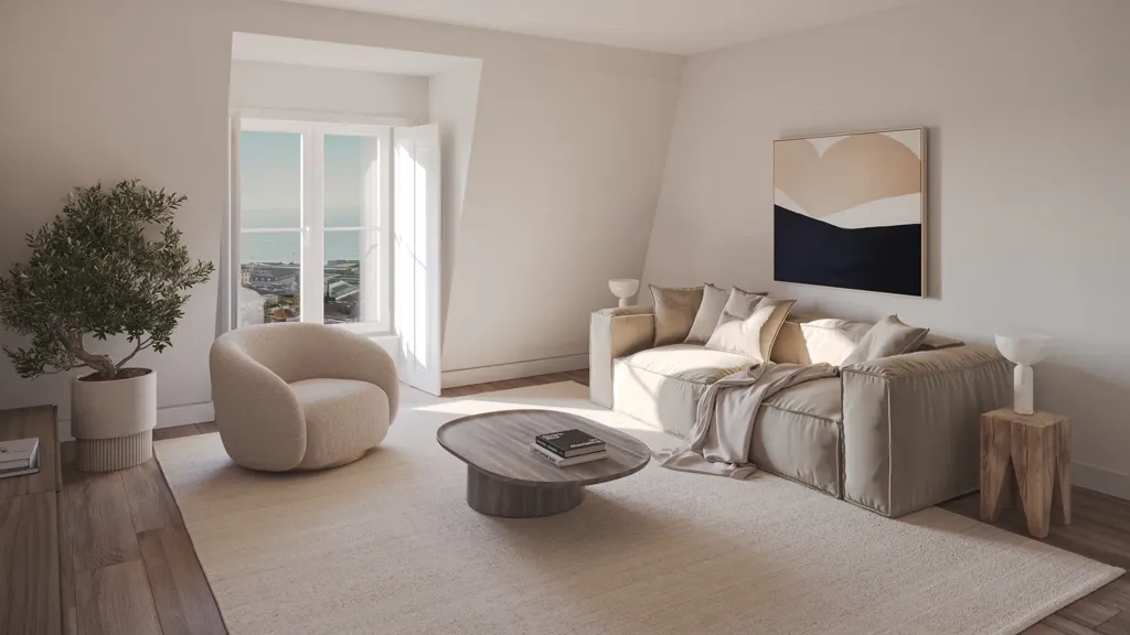Séjour - Duplex Apartment with Terrace in Lisbon's Historic Centre