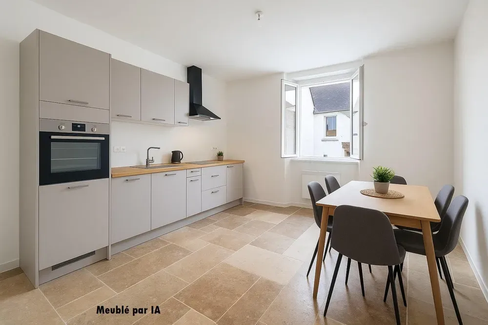 Cuisine - Appartement Traversant en Centre-Village à Orry-la-Ville