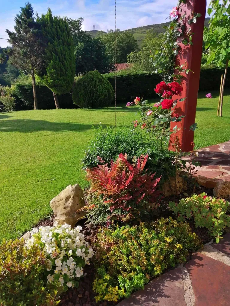 Jardin - Villa Basque avec Vue sur la Rhune à Urrugne