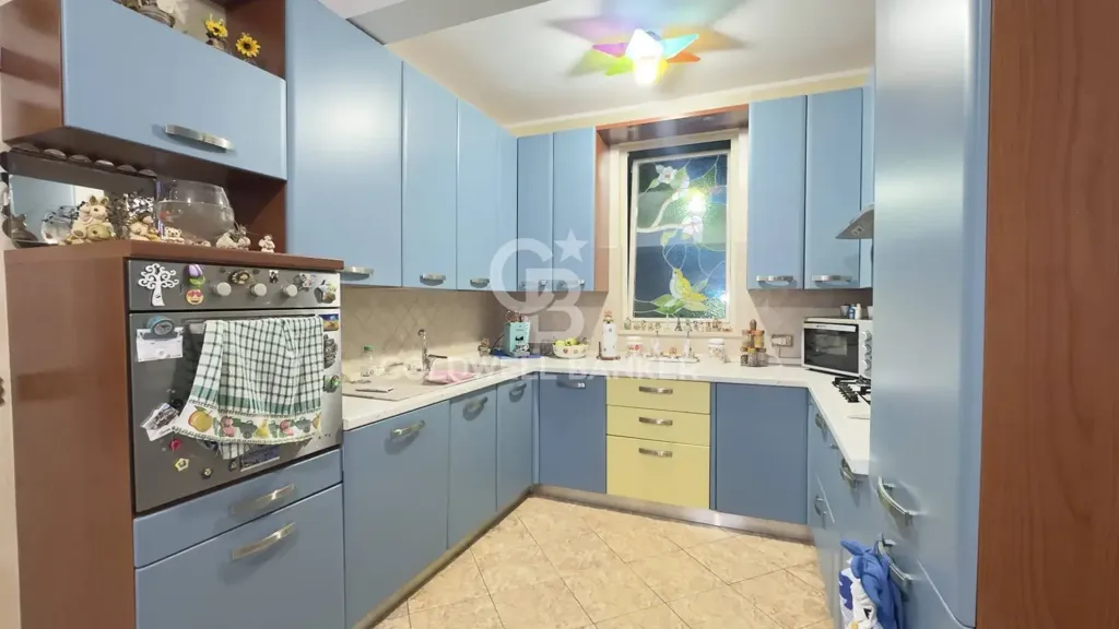 Cuisine - Trilocale with Private Garden in Tarquinia