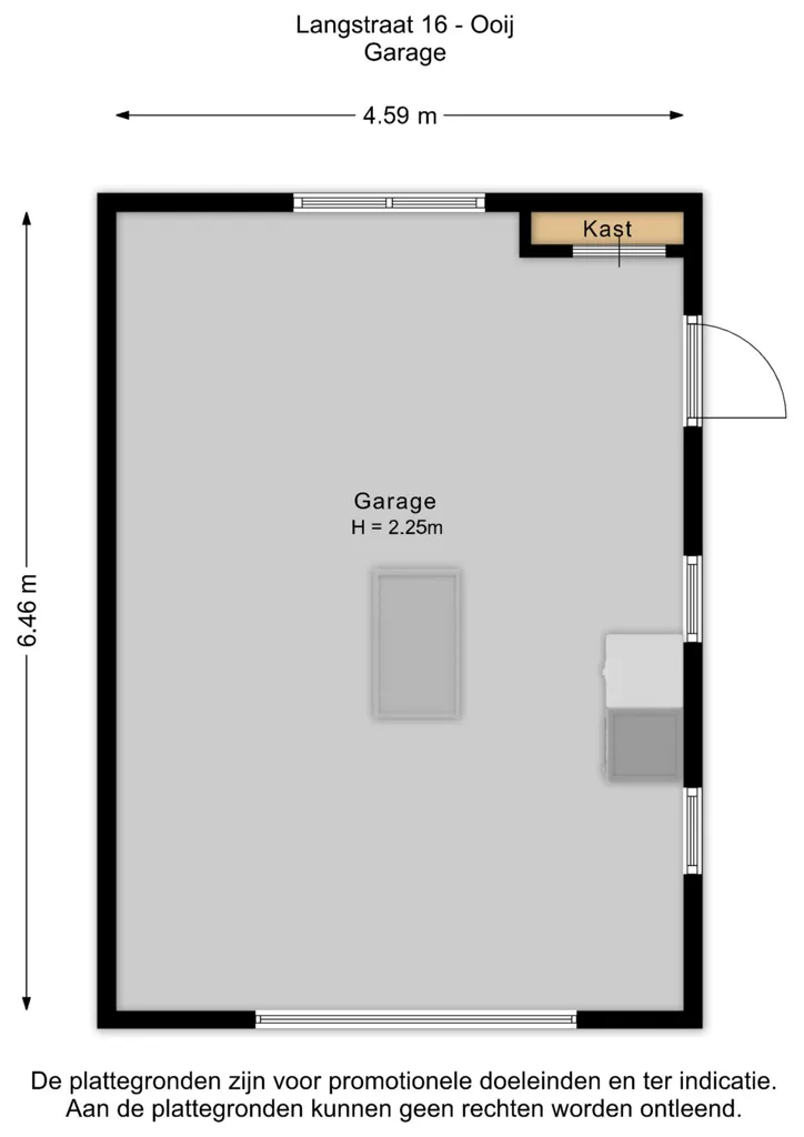 Plaan - Two-Storey House with Garden in Ooijpolder