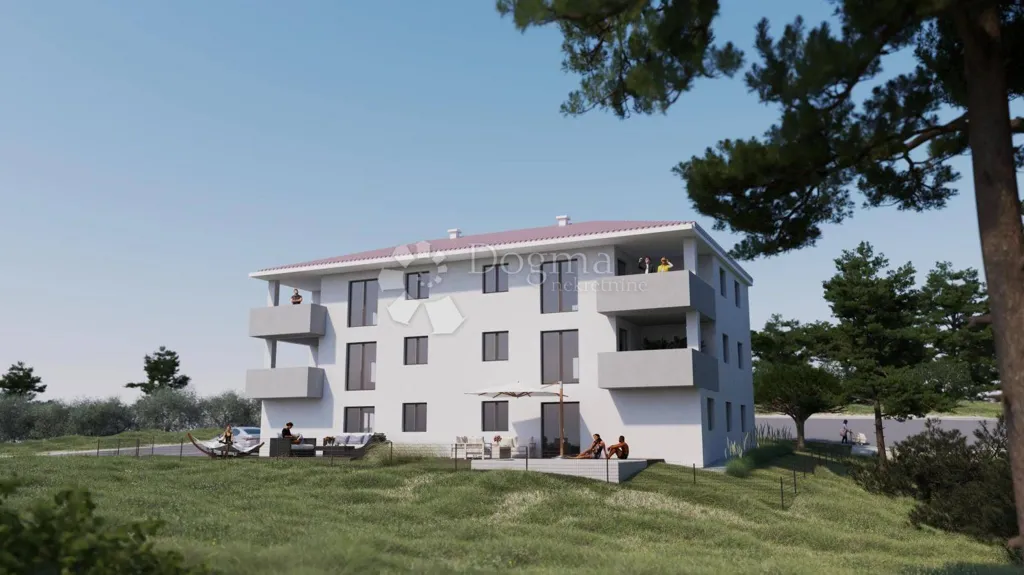 Apartment with Private Pool in Klimno, Dobrinj