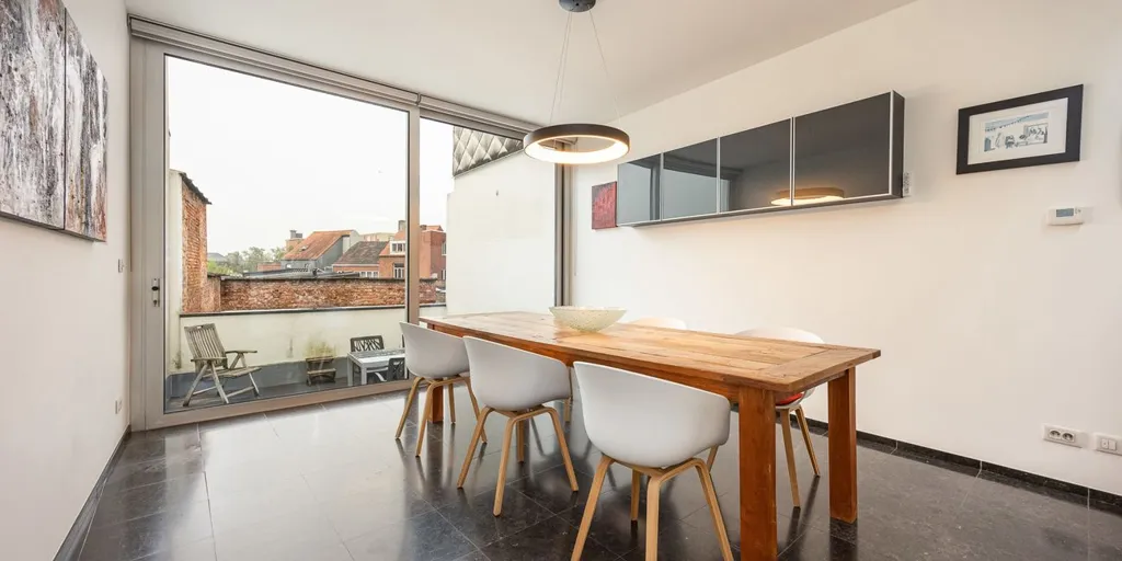 Sala da pranzo - Architectural House with Terrace in Turnhout