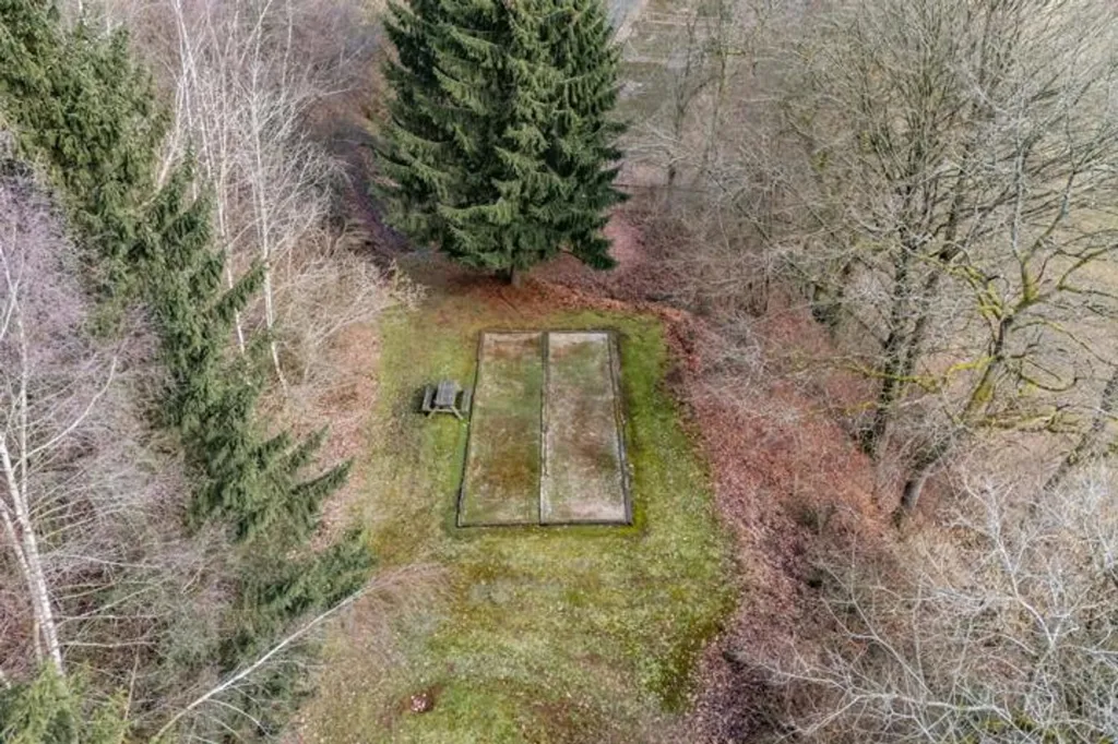 Vue aérienne - Duplex et Studio dans Domaine de Villégiature à Malmedy
