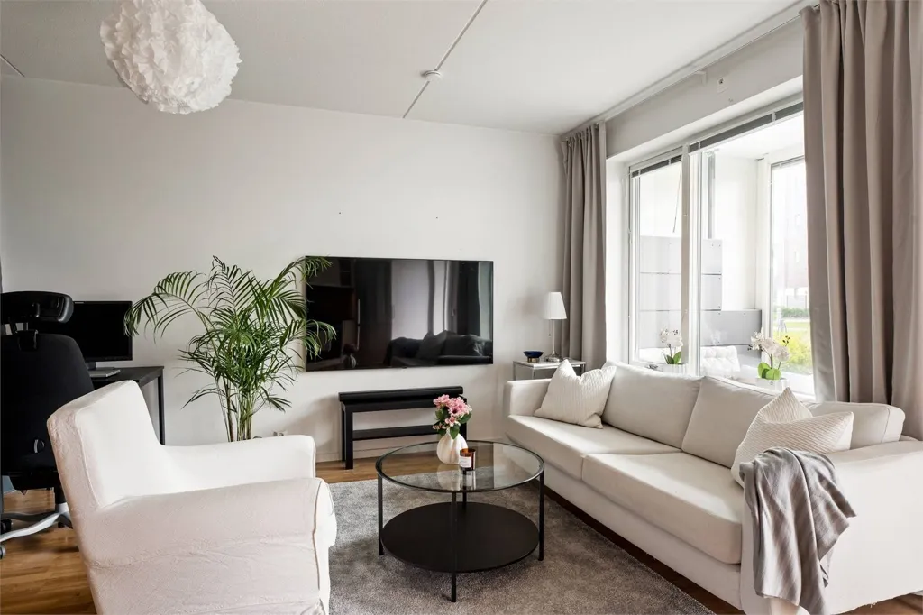 Séjour - Apartment with Private Terrace in Stockholm