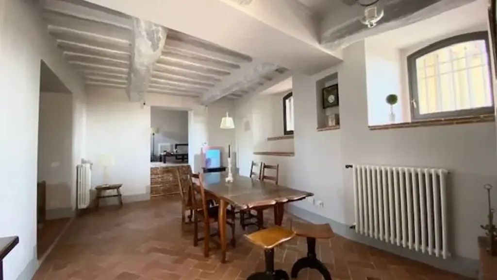 Salle à manger - Colonial House with Panoramic View in Greve in Chianti