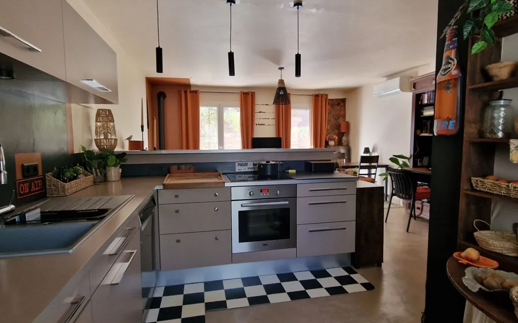 Cuisine - Maison avec Jardin et Terrasse à Carpentras