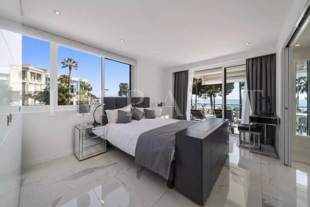 Chambres - Appartement Luxe avec Vue Mer à Cannes