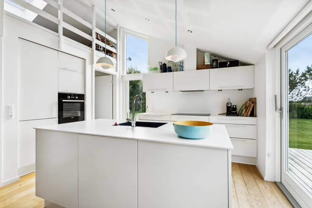 Kitchen - Summerhouse with Wellness Area in Ringkøbing