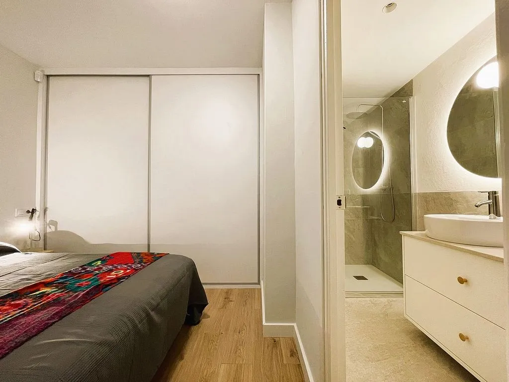 Chambres - 1-Bed Flat with Terrace in Centre, Girona