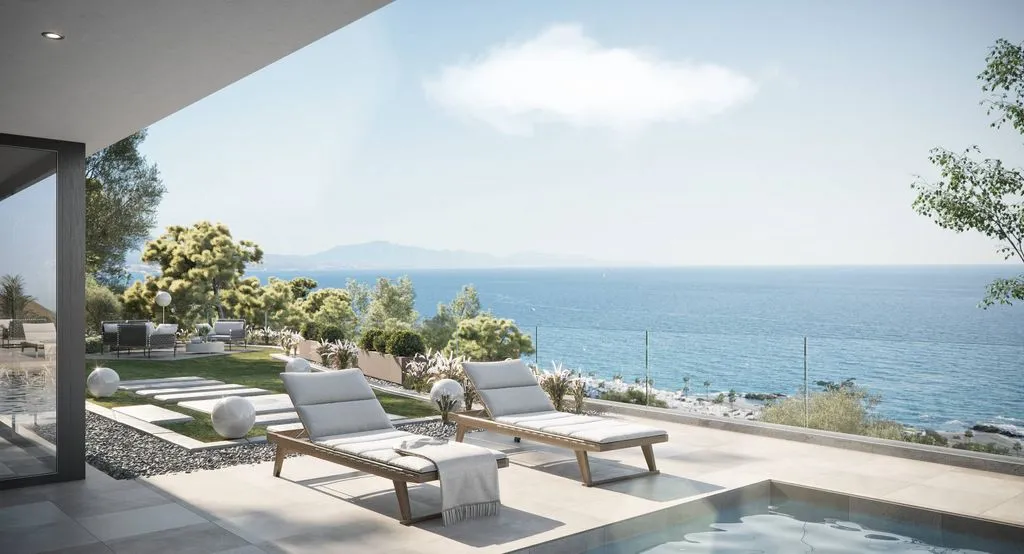 Piscine - Luxury Villa with Sea View in Marbella