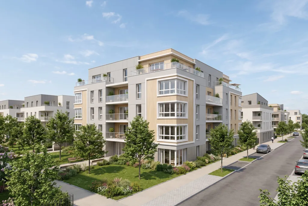 Appartement Neuf avec Prestations Contemporaines à Champigny-sur-Marne