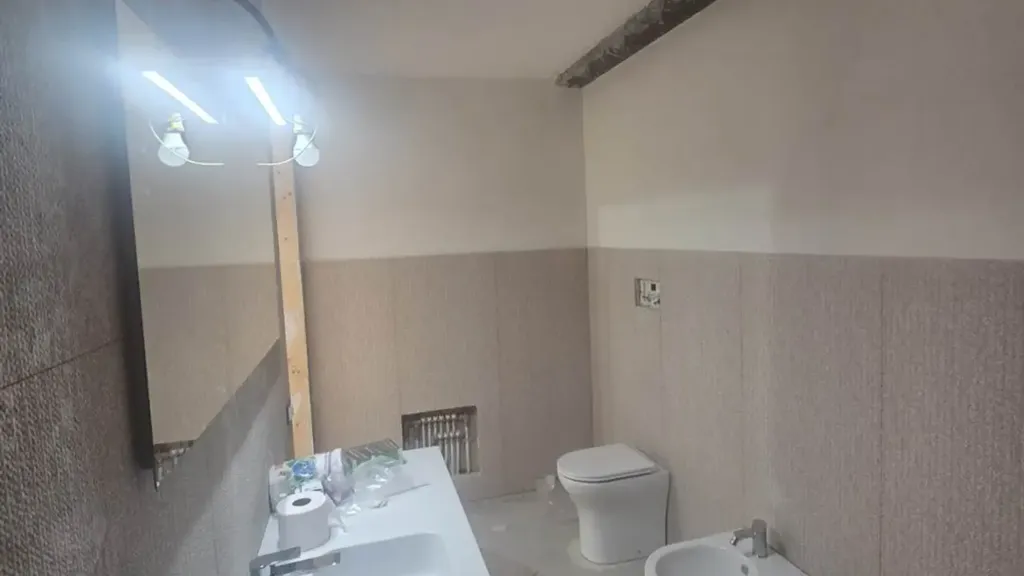 Salles de bain - Refurbished Apartment with Outdoor Space in Palermo