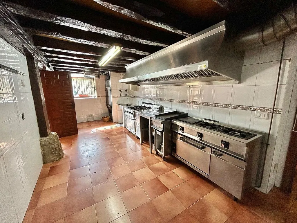 Cuisine - Chalet with Agroturismo in Valderejo