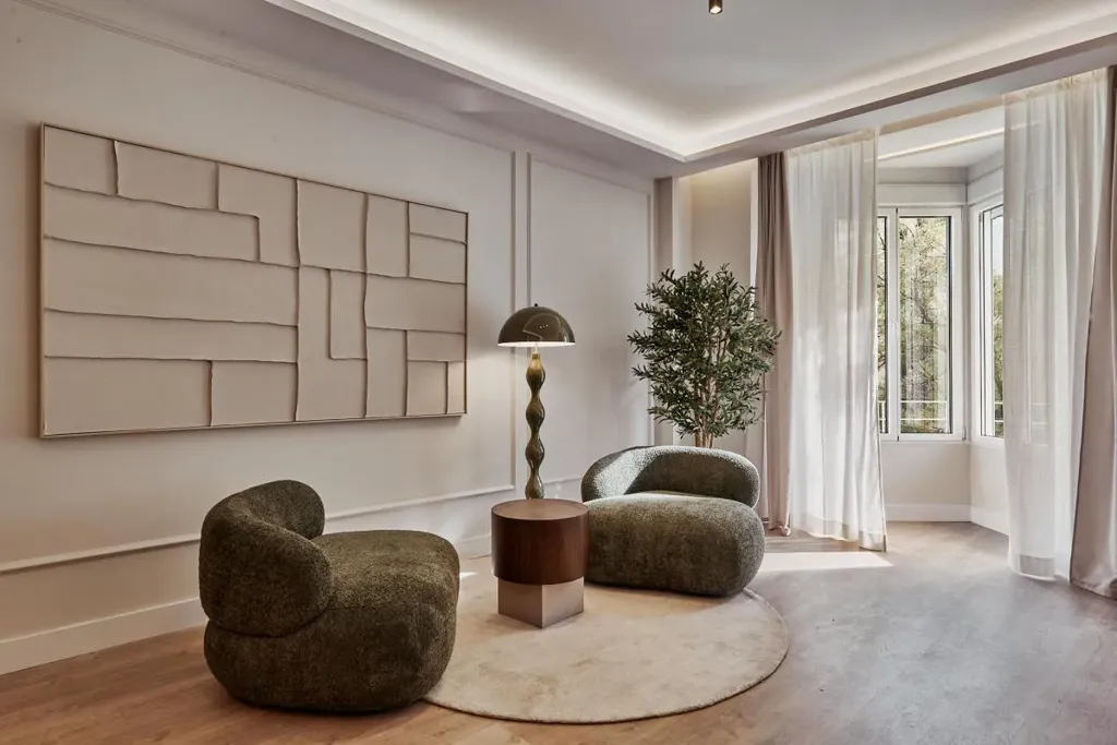 Séjour - Spacious Apartment with Balcony in Madrid
