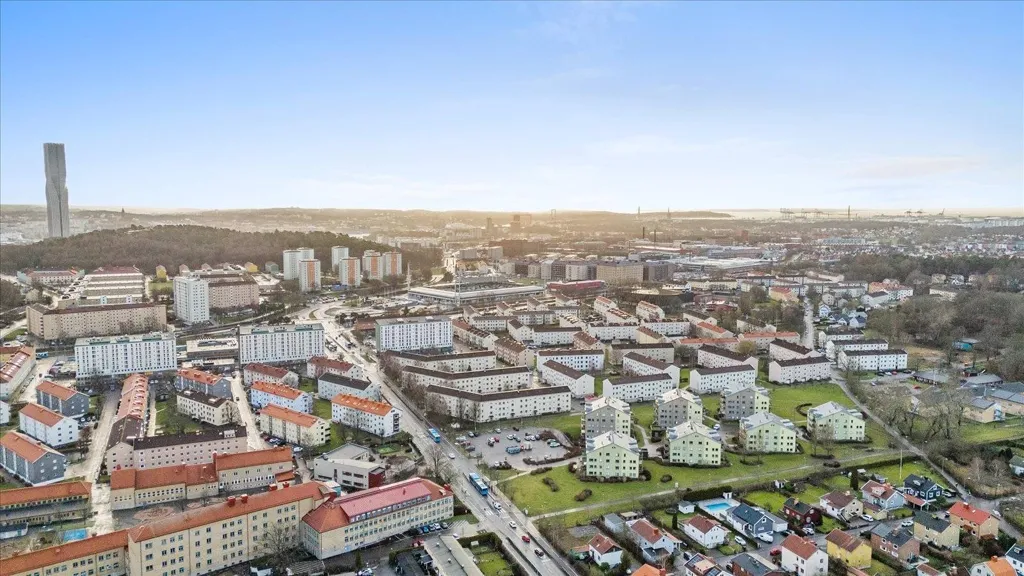Õhuvaade - Modern Apartment with West-Facing Terrace in Göteborg