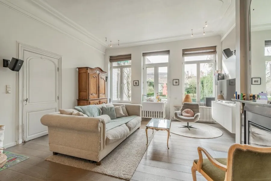 Séjour - Townhouse avec Piscine à Bruges