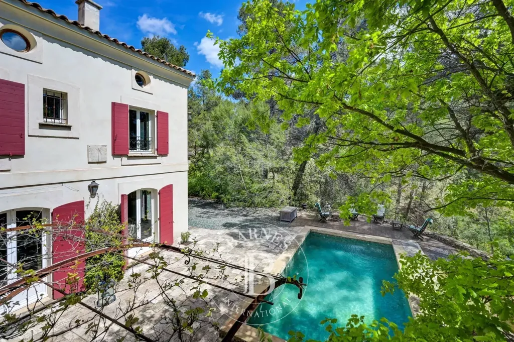 Pool - Bastide with Panoramic View in Aix-en-Provence