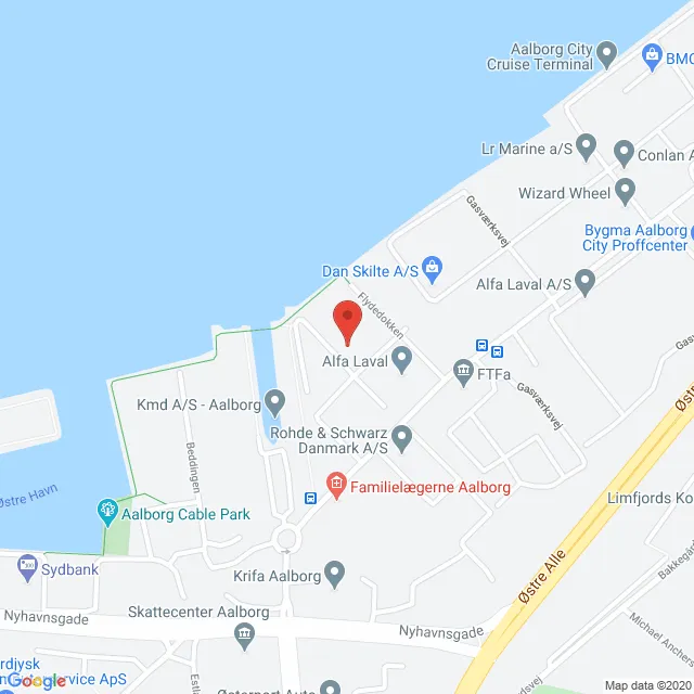 1-Bedroom Flat with Harbour View in Aalborg