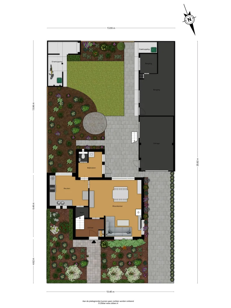 Plan - Detached House with Garden in Drunen
