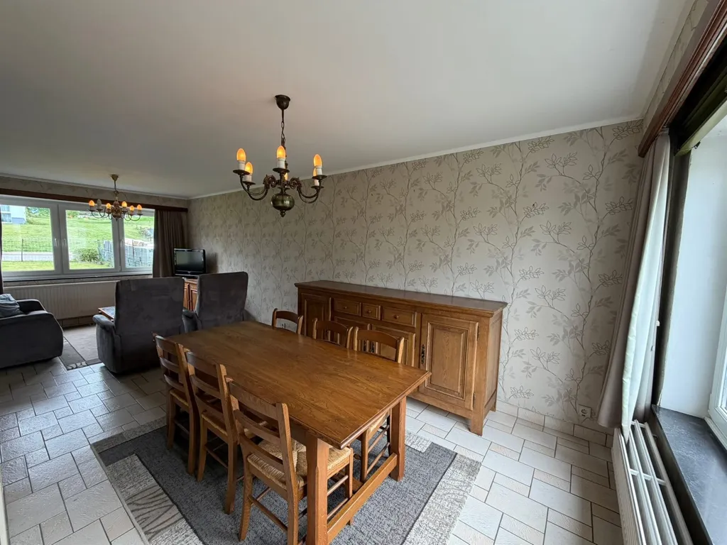 Dining Room - Half-Open House with Garden in Bastogne