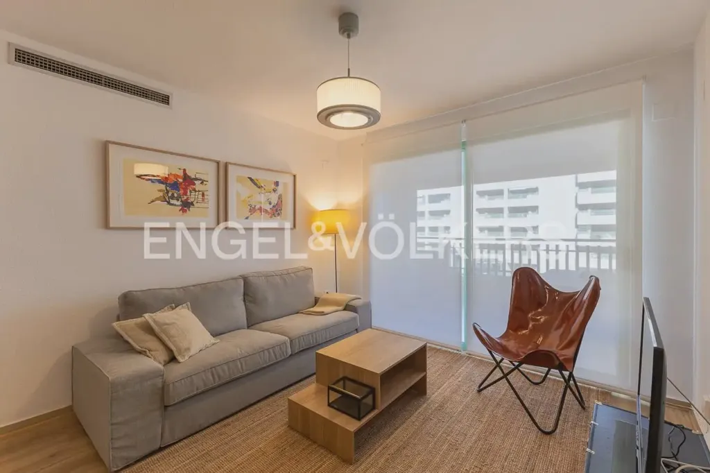 Séjour - Apartment with Sea View and Pool in La Patacona