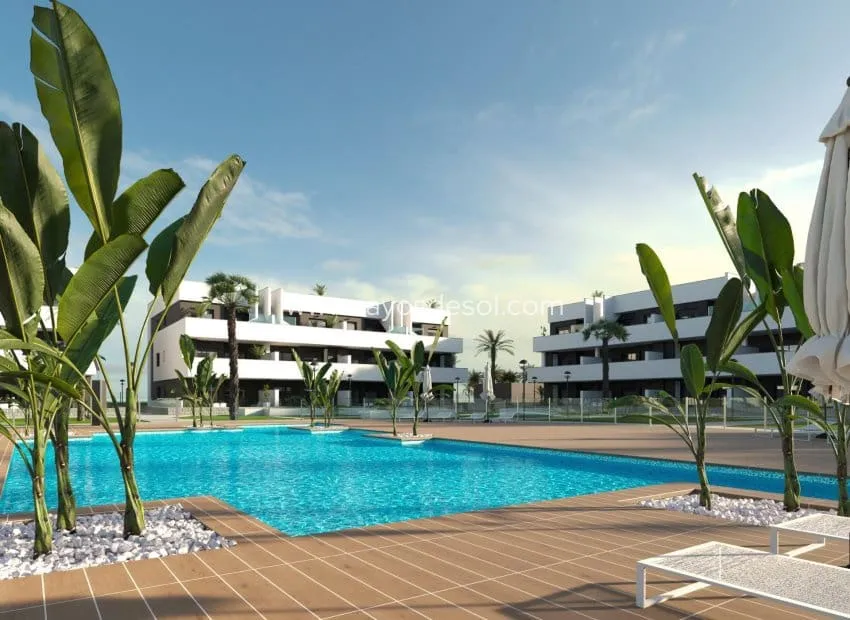 Bassein - New Build Apartment with Lagoon Views in El Raso