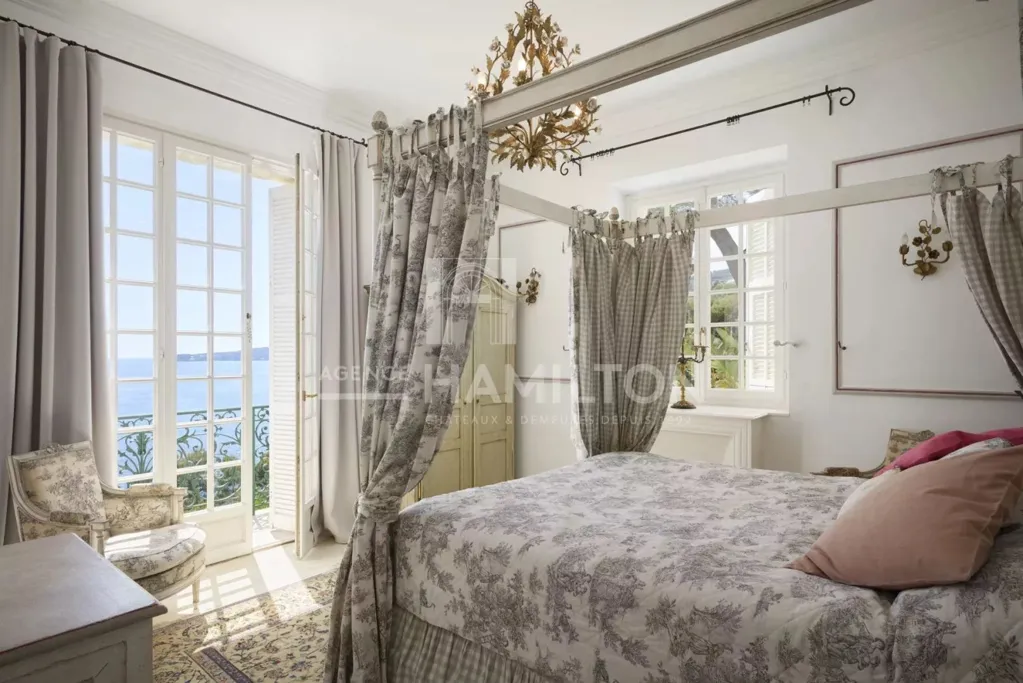 Chambres - Villa Belle Époque Vue Mer à Cap-d'Ail